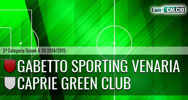 Gabetto Sporting Venaria - Caprie Green Club