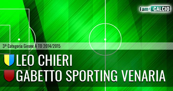 Leo Chieri - Gabetto Sporting Venaria