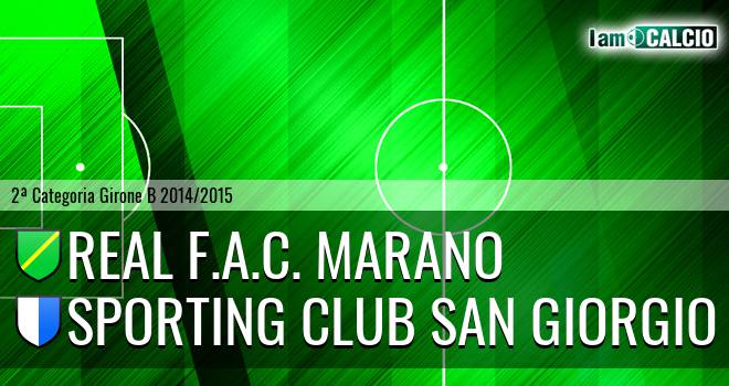 Real F.A.C. Marano - Sporting Club San Giorgio