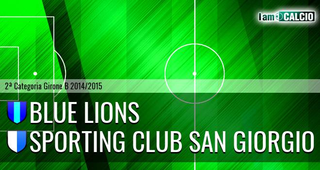 Blue Lions - Sporting Club San Giorgio