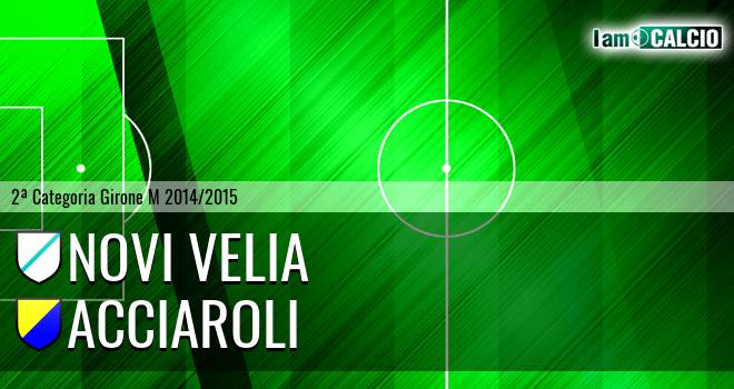 Novi Velia - Atletico San Rocco