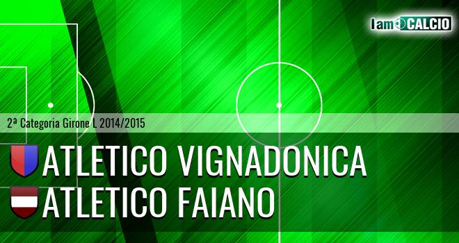 Atletico Vignadonica - Atletico Faiano