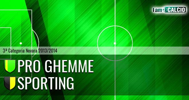 Pro Ghemme - Sporting