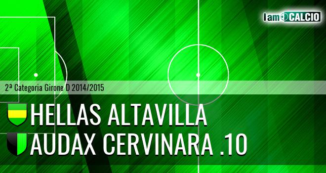 Hellas Altavilla - Audax Cervinara .10