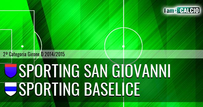 Sporting San Giovanni - Baselice