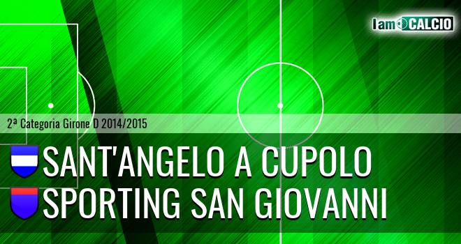 Sant'Angelo a Cupolo - Sporting San Giovanni