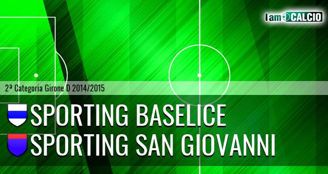 Baselice - Sporting San Giovanni