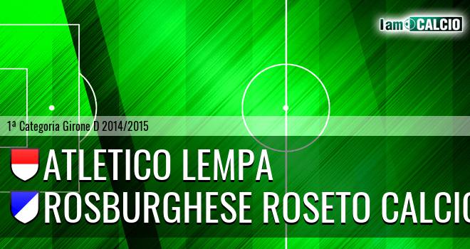 Atletico Lempa - Rosburghese Roseto Calcio