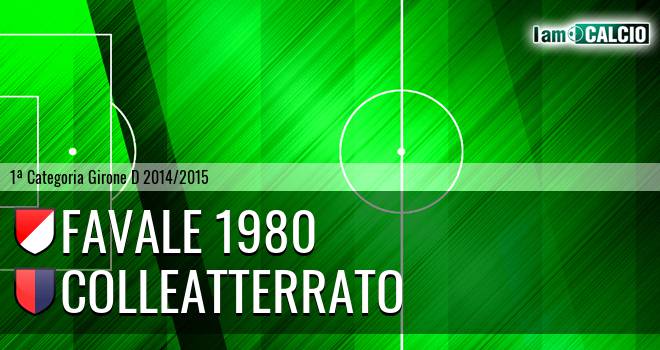 Favale 1980 - Colleatterrato