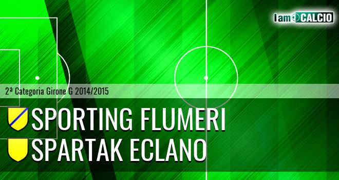 Sporting Flumeri - Spartak Eclano