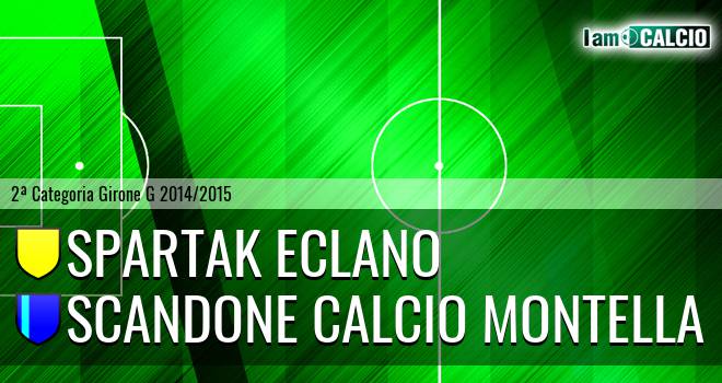 Spartak Eclano - Scandone Calcio Montella