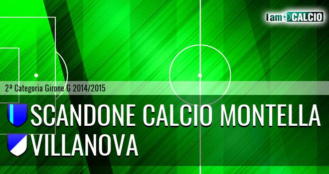 Scandone Calcio Montella - Villanova