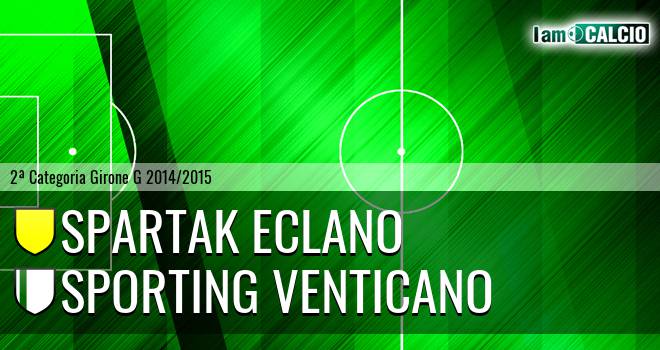 Spartak Eclano - Sporting Venticano