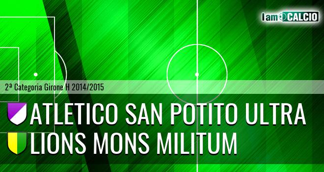 Atletico San Potito Ultra - Lions Mons Militum