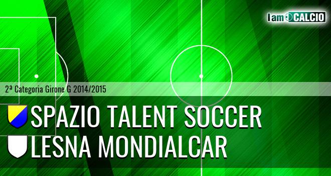 Spazio Talent Soccer - Lesna Mondialcar