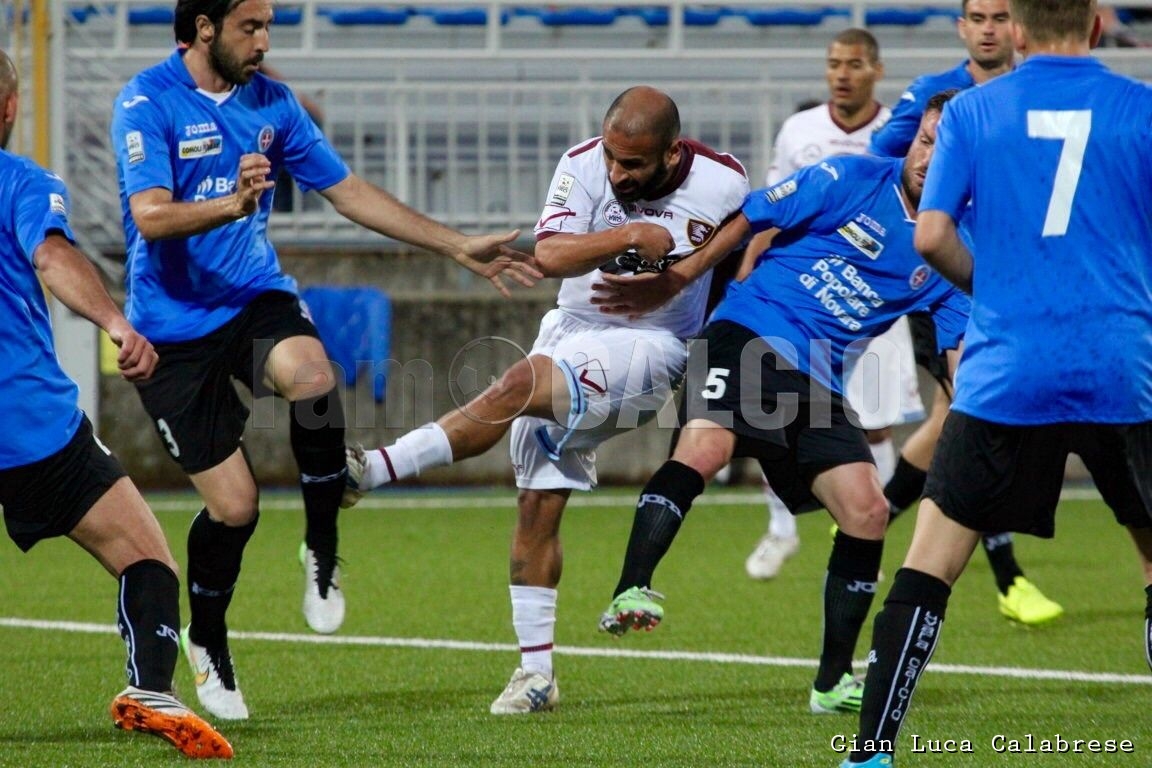 NOVARA-SALERNITANA 3-2