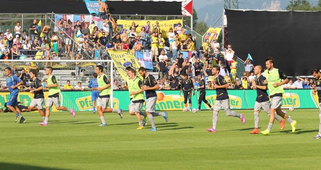 I giocatori del Chievo