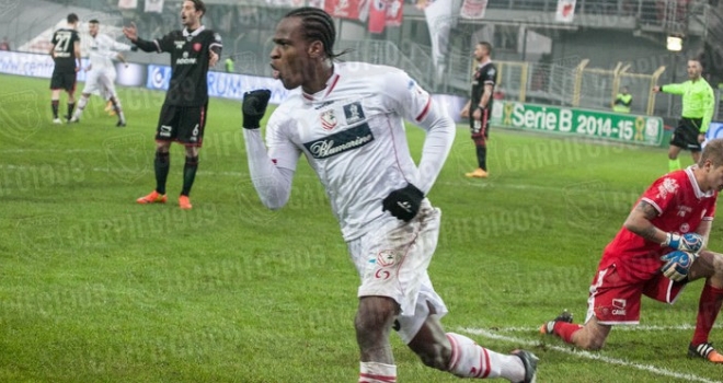 Carpi senza Mbakogu per altre due gare