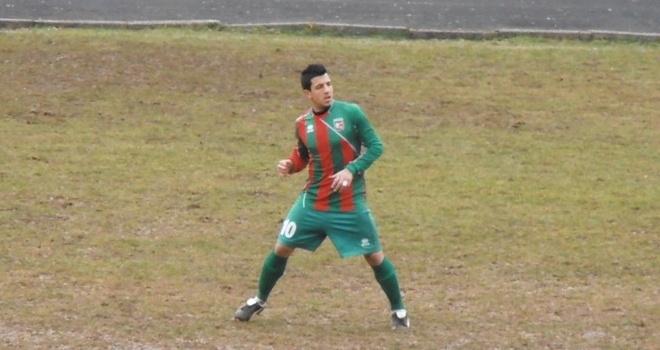 Asero, un gol con la Virtus Cusio