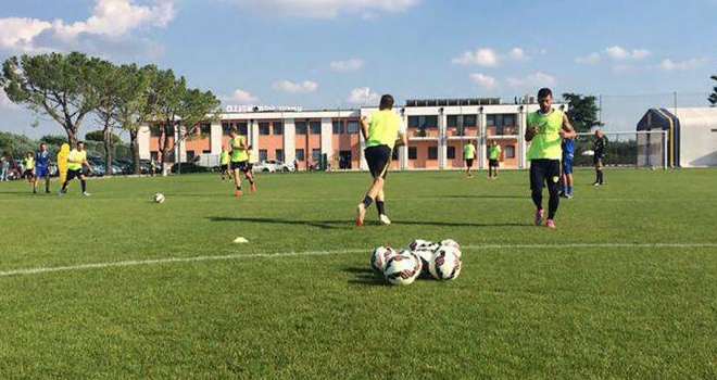 Chievo, tutti al lavoro