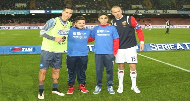 Napoli, la Serie A Tim abbraccia la Junior Tim Cup