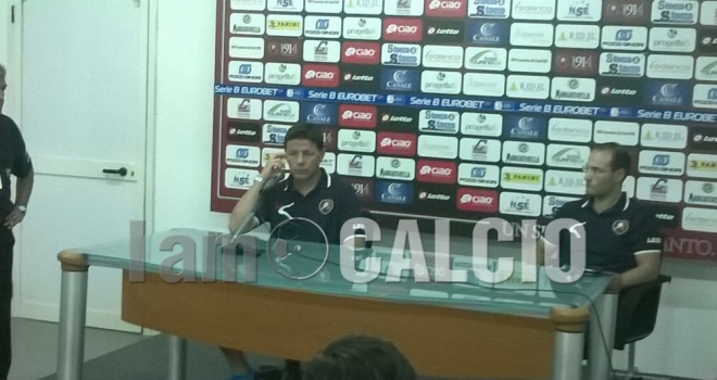 Reggina - Casertana, le dichiarazioni di Francesco Cozza (audio)
