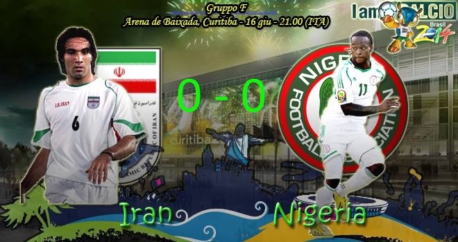L'Iran ottiene un meritato pareggio