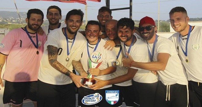 Beach Soccer LND Campania: Energy Academy &egrave; campione Regionale