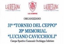 31&deg; Torneo &ldquo;Coppa del Ceppo&rdquo; &ndash; 29 e 30 Agosto