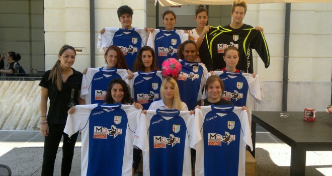 Le ragazze della Juniores dell'Atletico 