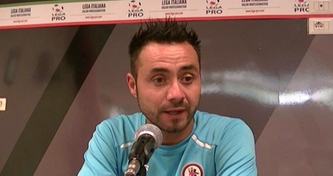 Roberto De Zerbi in conferenza stampa