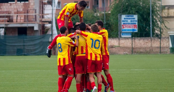 Esultanza San Severo (Paolo Marolla ph)