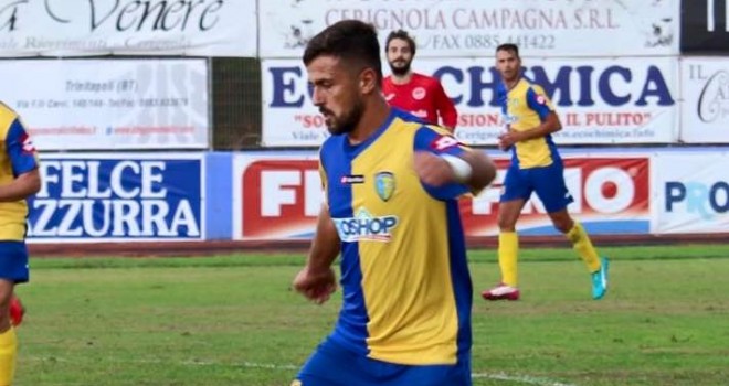 Lasalandra, autore del terzo gol