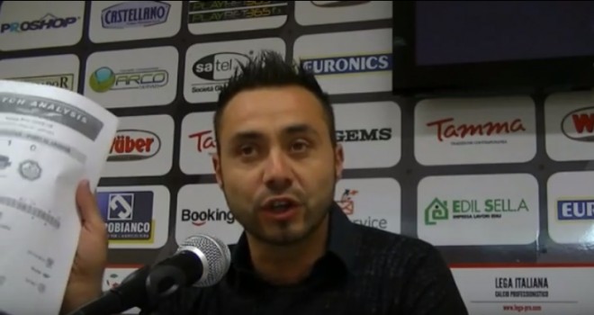 Le parole del mister rossonero 