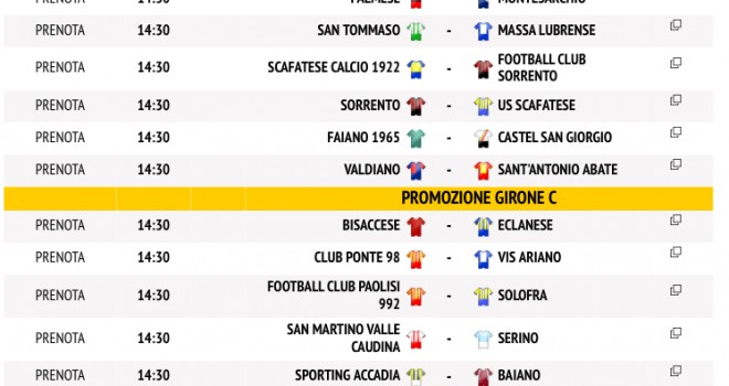 Dalla B alla Terza Categoria: tutte le dirette targate IamCalcio AV