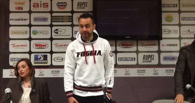 De Zerbi: " Domani dobbiamo pensare solo a noi stessi "