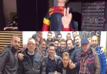 Il Rione festeggia il suo capitano De Matteo