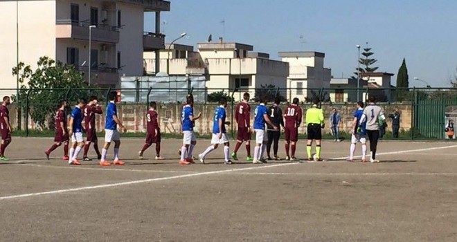 Le squadre al fischio d'inizio