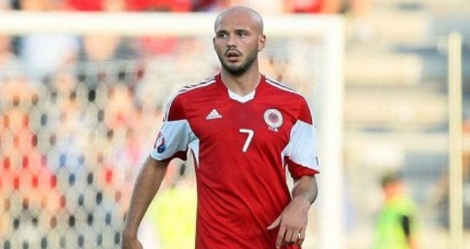 Il difensore albanese Ajeti