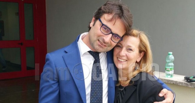L'avvocato Pisani con Antonella Leardi