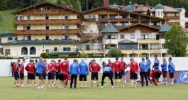 Repubblica Ceca, gruppo al lavoro nel ritiro austriaco di Kranzach