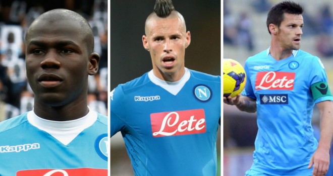 Koulibaly - Hamsik - Maggio