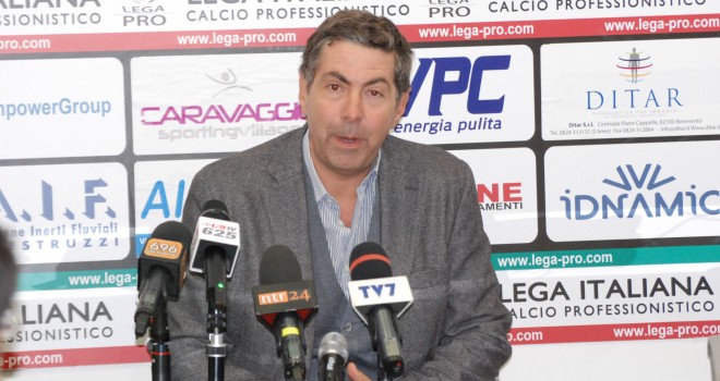 Benevento. Si dimette il presidente Pallotta