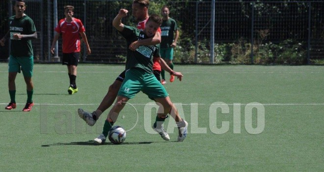 San Tommaso - Barletta 2-2: remuntada del Grifo