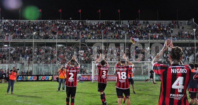 Calciatori a fine partita