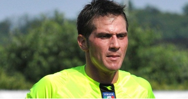 L'arbitro Fabrizio Pasqua 