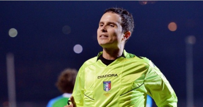 L'arbitro Daniele Martinelli