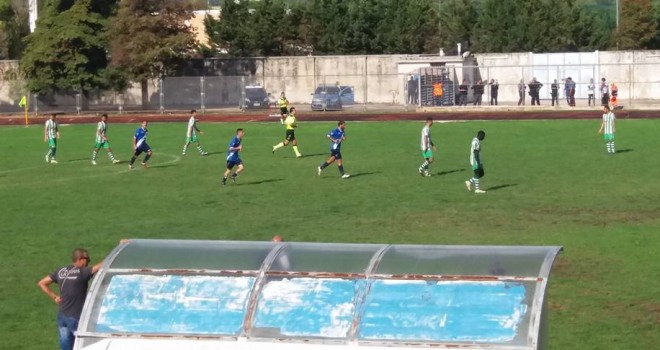 Grottaglie-Manduria 1-5. Il derby si tinge di biancoverde
