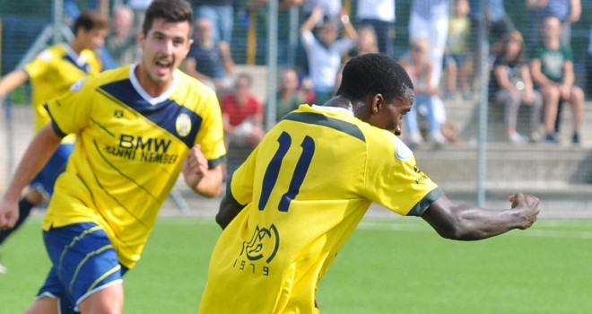 La gioia di Bithiene dopo il pareggio