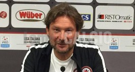 Stroppa: "Si pu&ograve; far meglio sicuramente. Vibonese squadra equilibrata"